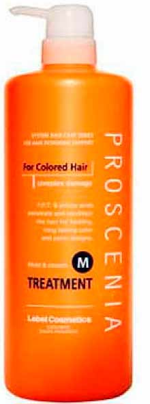 Lebel Proscenia Treatment M - Маска для фарбованого волосся та волосся після хімічного випрямлення 980 мл