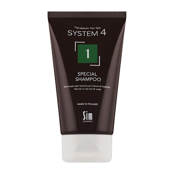 Sim Sensitive System 4 №1 Special Shampoo - Шампунь для нормальної шкіри голови та схильної до жирності, 75 мл Sim Sensitive System 4 №1 Special Shampoo - Шампунь для нормальної шкіри голови та схильної до жирності, 75 мл