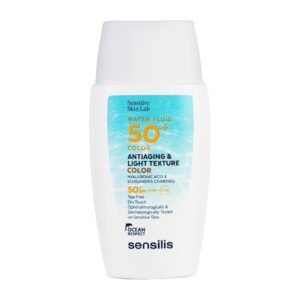 Sensilis Waterfluide 50+ Color - Сонцезахисний антивіковий флюїд для обличчя з тоном, 40 мл Sensilis Waterfluide 50+ Color - Сонцезахисний антивіковий флюїд для обличчя з тоном, 40 мл