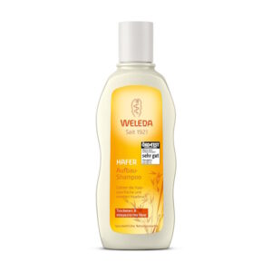 Weleda Hafer Aufbau-Shampoo - Відновлюючий шампунь-курс для сухого волосся з екстрактом вівса, 190 мл Weleda Hafer Aufbau-Shampoo - Відновлюючий шампунь-курс для сухого волосся з екстрактом вівса, 190 мл