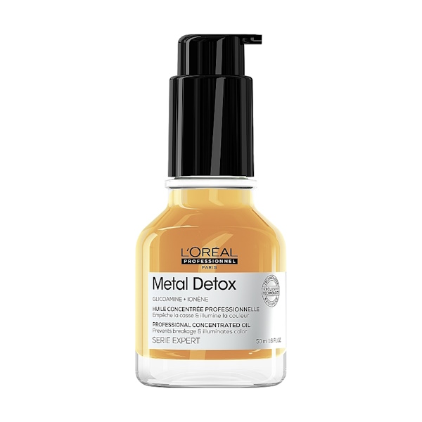L'Oreal Professionnel Metal Detox Oil – Професійна олія для зменшення ламкості та проти небажаної зміни кольору, 50 мл L'Oreal Professionnel Metal Detox Oil – Професійна олія для зменшення ламкості та проти небажаної зміни кольору, 50 мл