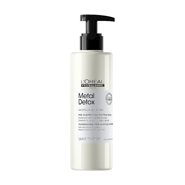 L'Oreal Professionnel Metal Detox Pre-Shampoo – Профессиональный пре-шампунь-уход для уменьшения пористости и предотвращения ломкости и нежелательного изменения цвета, 250 мл L'Oreal Professionnel Metal Detox Pre-Shampoo – Профессиональный пре-шампунь-уход для уменьшения пористости и предотвращения ломкости и нежелательного изменения цвета, 250 мл