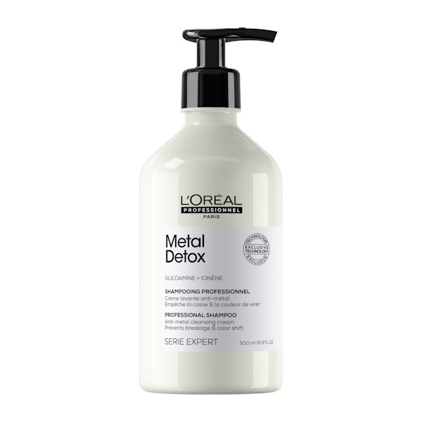 L'Oreal Professionnel Metal Detox Shampoo – Професійний очищаючий шампунь для зменшення ламкості та небажаної зміни кольору, 500 мл L'Oreal Professionnel Metal Detox Shampoo – Професійний очищаючий шампунь для зменшення ламкості та небажаної зміни кольору, 500 мл