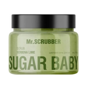 Mr.SCRUBBER Sugar Baby Verbena Lime – Цукровий скраб для тіла, 450 гр Mr.SCRUBBER Sugar Baby Verbena Lime – Цукровий скраб для тіла, 450 гр