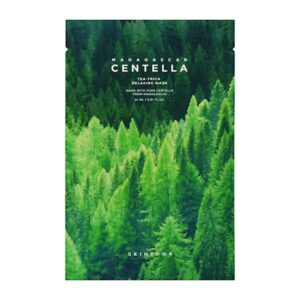 SKIN1004 Madagascar Centella Tea-Trica Relaxing Mask - Заспокійлива тканинна маска з екстрактом чайного дерева, 23 мл SKIN1004 Madagascar Centella Tea-Trica Relaxing Mask - Заспокійлива тканинна маска з екстрактом чайного дерева, 23 мл