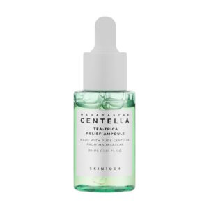 SKIN1004 Madagascar Centella Tea-Trica Relief Ampoule - Заспокійлива сироватка для проблемної шкіри обличчя, 30 мл SKIN1004 Madagascar Centella Tea-Trica Relief Ampoule - Заспокійлива сироватка для проблемної шкіри обличчя, 30 мл