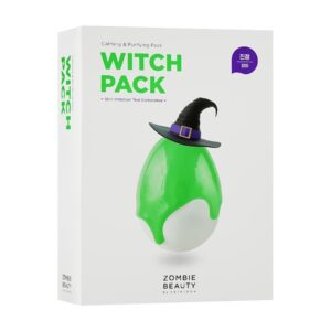 SKIN1004 Zombie Beauty Witch Pack - Набір масок для глибокого очищення шкіри обличчя з зеленим чаєм, 16x4 гр SKIN1004 Zombie Beauty Witch Pack - Набір масок для глибокого очищення шкіри обличчя з зеленим чаєм, 16x4 гр