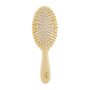 Janeke Superbrush LUX Brush with Metal Teeth, Ivory - Гребінець для волосся з металевими зубчиками, слонова кістка Janeke Superbrush LUX Brush with Metal Teeth, Ivory - Гребінець для волосся з металевими зубчиками, слонова кістка