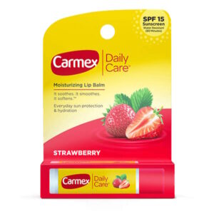 Carmex Click Stick Strawberry SPF 15 Blister Pack – Бальзам для губ зі смаком полуниці, стік, 4,25 гр Carmex Click Stick Strawberry SPF 15 Blister Pack – Бальзам для губ зі смаком полуниці, стік, 4,25 гр