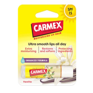 Carmex Premium Stick Vanilla SPF 15 Blister Pack – Бальзам для губ зі смаком ванілі, стік, 4,25 гр Carmex Premium Stick Vanilla SPF 15 Blister Pack – Бальзам для губ зі смаком ванілі, стік, 4,25 гр