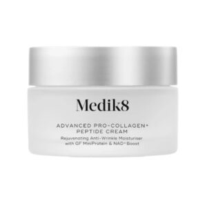 Medik8 Advanced Pro Collagen + Peptide Cream – Омолаживающий увлажняющий крем от морщин с фактором роста MiniProtein™ и бустером долголетия NAD+, 50 мл Medik8 Advanced Pro Collagen + Peptide Cream – Омолаживающий увлажняющий крем от морщин с фактором роста MiniProtein™ и бустером долголетия NAD+, 50 мл