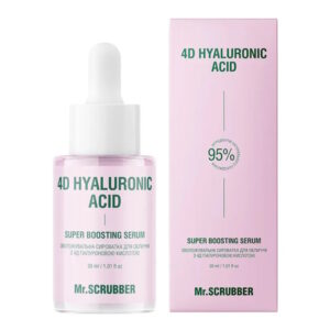 Mr.SCRUBBER 4D Hyaluronic Acid – Увлажняющая сыворотка для лица с 4Д гиалуроновой кислотой, 30 мл Mr.SCRUBBER 4D Hyaluronic Acid – Увлажняющая сыворотка для лица с 4Д гиалуроновой кислотой, 30 мл