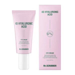 Mr.SCRUBBER 4D Hyaluronic Acid – Увлажняющий крем для кожи вокруг глаз с 4Д гиалуроновой кислотой, 15 мл Mr.SCRUBBER 4D Hyaluronic Acid – Увлажняющий крем для кожи вокруг глаз с 4Д гиалуроновой кислотой, 15 мл