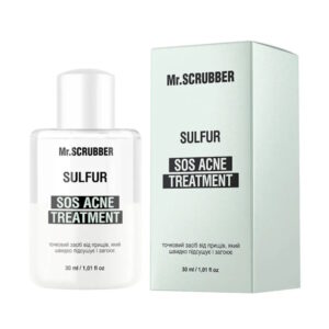 Mr.SCRUBBER SOS Acne Treatment Sulfur – Точечное средство от прыщей, 30 мл Mr.SCRUBBER SOS Acne Treatment Sulfur – Точечное средство от прыщей, 30 мл