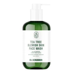 Mr.SCRUBBER Tea Tree Blemish Skin Face Wash – Гель для умывания с маслом чайного дерева, 200 мл Mr.SCRUBBER Tea Tree Blemish Skin Face Wash – Гель для умывания с маслом чайного дерева, 200 мл