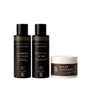 Piur Professional Rebonding Treatment Start Pack Keraplex Kit - Стартовий набір для процедури відновлення волосся, 2x100 + 60 мл Piur Professional Rebonding Treatment Start Pack Keraplex Kit - Стартовий набір для процедури відновлення волосся, 2x100 + 60 мл