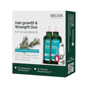 Weleda Hair Growth & Strength Duo – Набор "Рост и сила волос", 2x100 мл Weleda Hair Growth & Strength Duo – Набор "Рост и сила волос", 2x100 мл