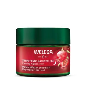 Weleda Pomegranate & Poppy Peptide Firming Night Cream - Нічний крем-ліфтинг "Гранат та пептиди Макі перуанської", 40 мл Weleda Pomegranate & Poppy Peptide Firming Night Cream - Нічний крем-ліфтинг "Гранат та пептиди Макі перуанської", 40 мл