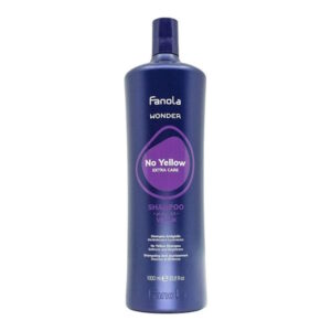 Fanola Wonder No Yellow Extra Care Shampoo - Антижелтый шампунь для волос, 1000 мл Fanola Wonder No Yellow Extra Care Shampoo - Антижелтый шампунь для волос, 1000 мл