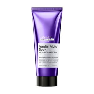 L'Oreal Professionnel Keratin Alpha Sleek Smooth Transformer - Професійний засіб для гладкості та контролю пухнасті волосся, 200 мл L'Oreal Professionnel Keratin Alpha Sleek Smooth Transformer - Професійний засіб для гладкості та контролю пухнасті волосся, 200 мл