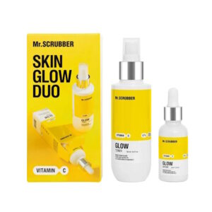 Mr.SCRUBBER Glow Vitamin C Glow Duo – Набор по уходу за лицом с витамином С, 150+30 мл Mr.SCRUBBER Glow Vitamin C Glow Duo – Набор по уходу за лицом с витамином С, 150+30 мл