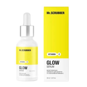Mr.SCRUBBER Glow Vitamin C – Осветляющая сыворотка для лица с витамином С, 30 мл Mr.SCRUBBER Glow Vitamin C – Осветляющая сыворотка для лица с витамином С, 30 мл
