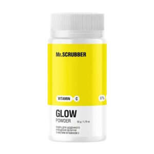 Mr.SCRUBBER Glow Vitamin C – Пудра для ежедневного очищения лица с витамином С, 50 гр Mr.SCRUBBER Glow Vitamin C – Пудра для ежедневного очищения лица с витамином С, 50 гр