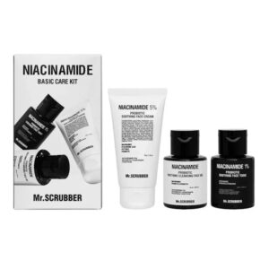 Mr.SCRUBBER Niacinamide Basic Care Kit – Подарочный набор, 50+50 мл + 50 гр Mr.SCRUBBER Niacinamide Basic Care Kit – Подарочный набор, 50+50 мл + 50 гр