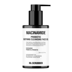 Mr.SCRUBBER Niacinamide Probiotic Soothing Cleansing Face Gel – Успокаивающий гель для умывания, 200 мл Mr.SCRUBBER Niacinamide Probiotic Soothing Cleansing Face Gel – Успокаивающий гель для умывания, 200 мл