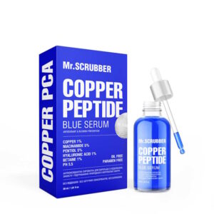 Mr.SCRUBBER Copper Peptide Blue Serum – Антиоксидантная сыворотка для борьбы с недостатками, защиты и поддержания природного микробиома кожи, 30 мл Mr.SCRUBBER Copper Peptide Blue Serum – Антиоксидантная сыворотка для борьбы с недостатками, защиты и поддержания природного микробиома кожи, 30 мл