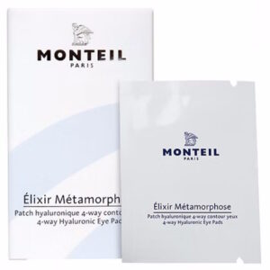 Monteil Paris Élixir Métamorphose 4-way Hyaluronic Eye Pads – Патчи с 4-молекулярной гиалуроновой кислотой, 6х3 гр Monteil Paris Élixir Métamorphose 4-way Hyaluronic Eye Pads – Патчи с 4-молекулярной гиалуроновой кислотой, 6х3 гр
