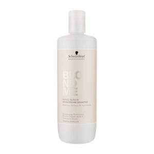 Schwarzkopf Professional BlondMe Bond Repair Brightening Shampoo - Шампунь для визуального осветления и блеска волос, 1000 мл Schwarzkopf Professional BlondMe Bond Repair Brightening Shampoo - Шампунь для визуального осветления и блеска волос, 1000 мл