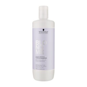 Schwarzkopf Professional BlondMe Bond Repair Purple Shampoo - Фиолетовый шампунь для светлых волос, 1000 мл Schwarzkopf Professional BlondMe Bond Repair Purple Shampoo - Фиолетовый шампунь для светлых волос, 1000 мл