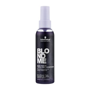 Schwarzkopf Professional BlondMe Bond Repair Purple Spray Conditioner – Нейтрализующий фиолетовый спрей-кондиционер для светлых волос, 150 мл Schwarzkopf Professional BlondMe Bond Repair Purple Spray Conditioner – Нейтрализующий фиолетовый спрей-кондиционер для светлых волос, 150 мл