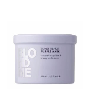Schwarzkopf Professional BlondMe Bond Repair Purple Mask - Фиолетовая маска для светлых волос, 500 мл Schwarzkopf Professional BlondMe Bond Repair Purple Mask - Фиолетовая маска для светлых волос, 500 мл