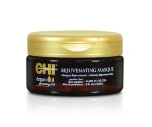 Chi Argan Oil Rejuvenating Masque - Восстанавливающая омолаживающая маска для волос, 237 мл