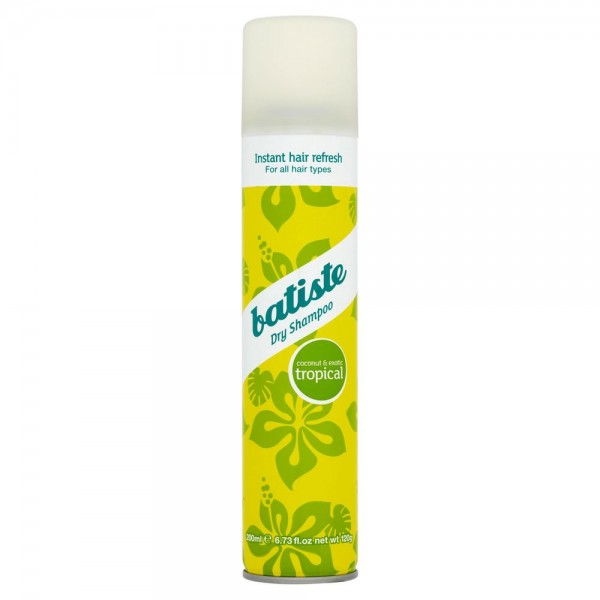 Batiste Coconut & Exotic Tropical dry shampoo - Сухой шампунь с ароматом экзотики 200 мл.
