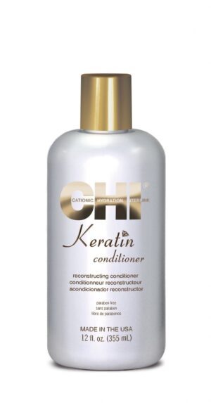 CHI Keratin Conditioner - Восстанавливающий кератиновый кондиционер для волос, 355 мл