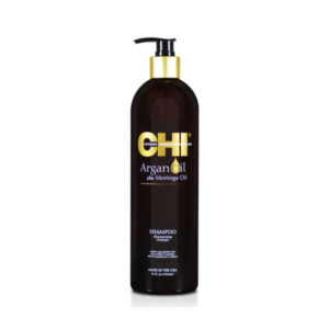 CHI Argan Oil Plus Moringa Oil Shampoo - Восстанавливающий шампунь с маслом арганы, 739 мл