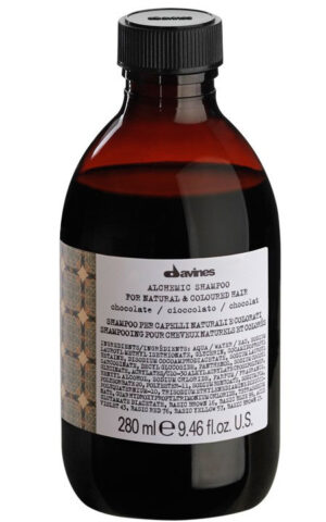 Davines Alchemic Shampoo (chocolate) - Шампунь для натурального та фарбованого волосся (шоколад) 280мл