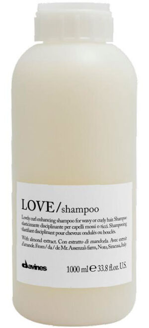Davines LOVE/ curl shampoo - Шампунь усиливающий завиток 1000мл