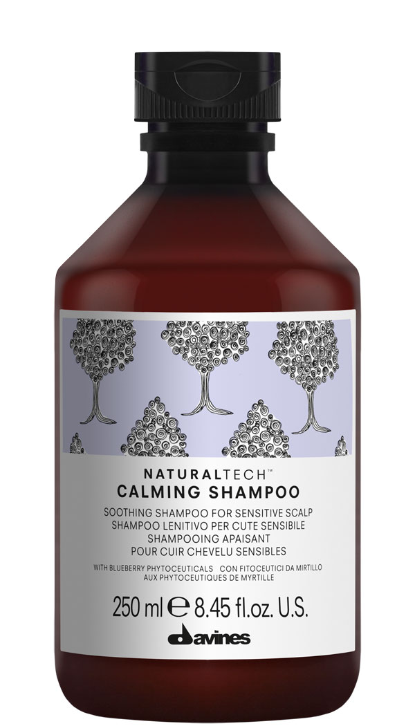 Davines NATURALTECH Calming Shampoo - Успокаивающий шампунь для чувствительной кожи головы 250мл