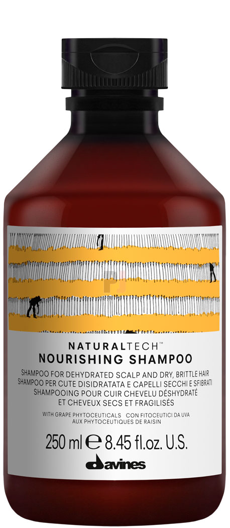 Davines NATURALTECH Nourishing Shampoo - Питательный шампунь 250мл