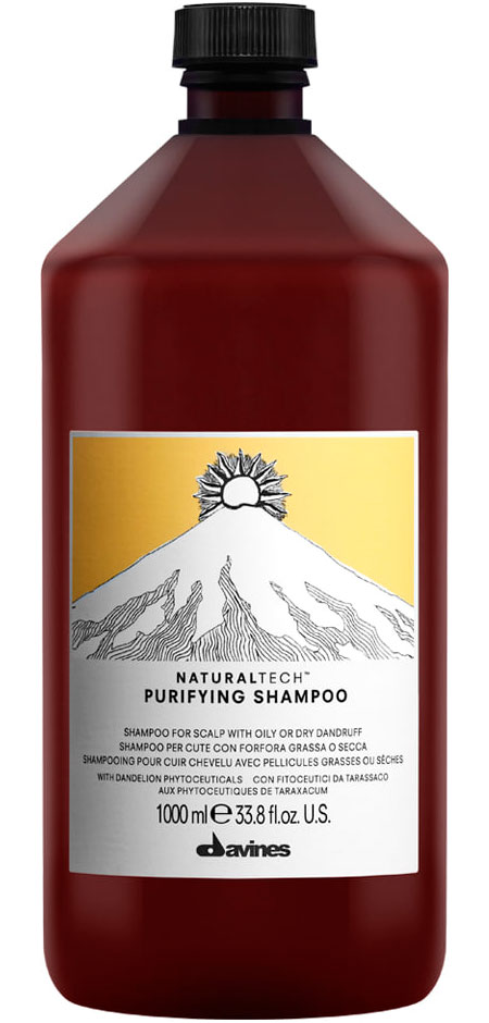 Davines NATURALTECH Purifying Shampoo - Очищающий шампунь против перхоти 1000мл