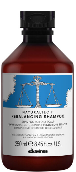 Davines NATURALTECH Rebalancing Shampoo - Балансирующий шампунь 250мл