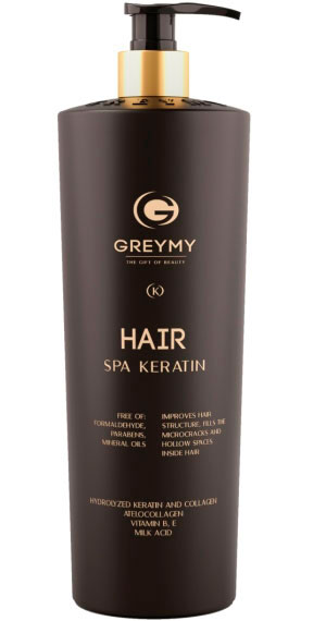 GREYMY HAIR SPA KERATIN - СПА кератин для відновлення 800мл
