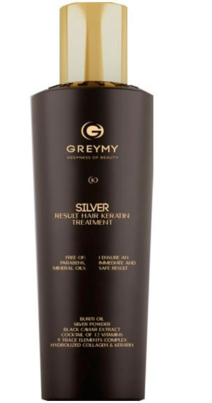 GREYMY Silver Result Hair KERATIN TREATMENT - Восстанавливающий кератиновый крем с эффектом выпрямления 500мл