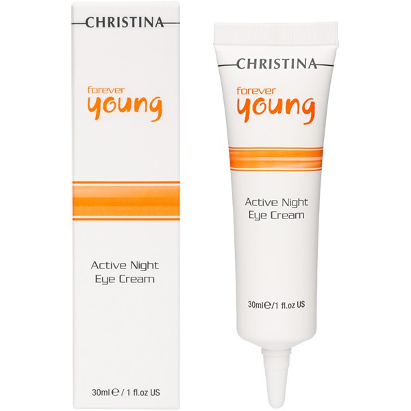CHRISTINA Forever Young Active Night Eye Cream - Активный ночной крем для кожи вокруг глаз 30мл