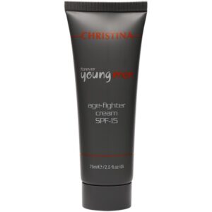 CHRISTINA Forever Young MEN Age-Fighter Cream SPF15 - Крем против старения c SPF15, 75мл