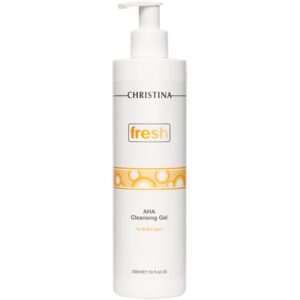 CHRISTINA Fresh AHA Cleansing Gel - Очищающий гель c фруктовыми кислотами для всех типов кожи 300мл